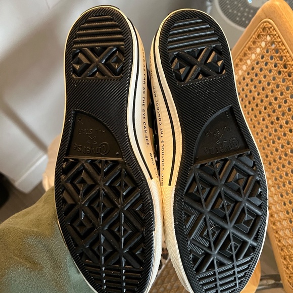 Brain Dead X Chuck Taylor (Converse) 70 HIGH - 'Mismatched Prints' (M6/W8) NWT - Picture 15 of 16